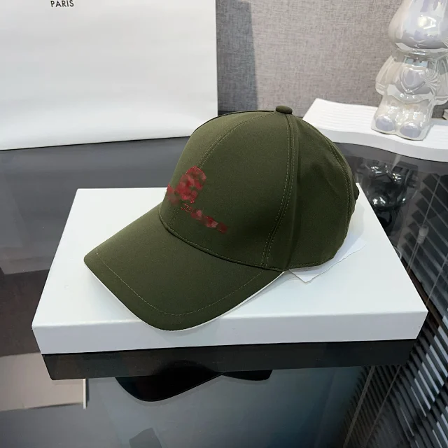 Brunello Cucinelli Hats Embroidered Baseball Cap with Contrast Piping product detail image 10