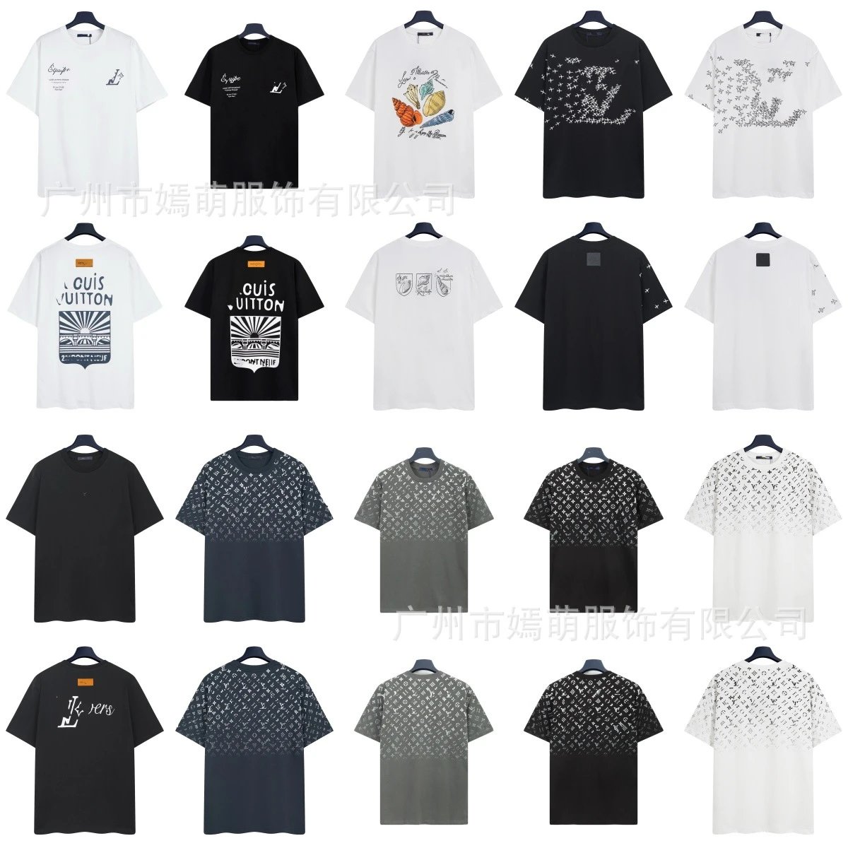 Design Seashell Print Graphic T-Shirt White - 2