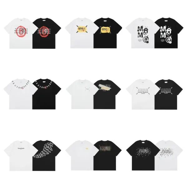 Maison Margiela Calendar Print Oversized T-Shirt Black - 3