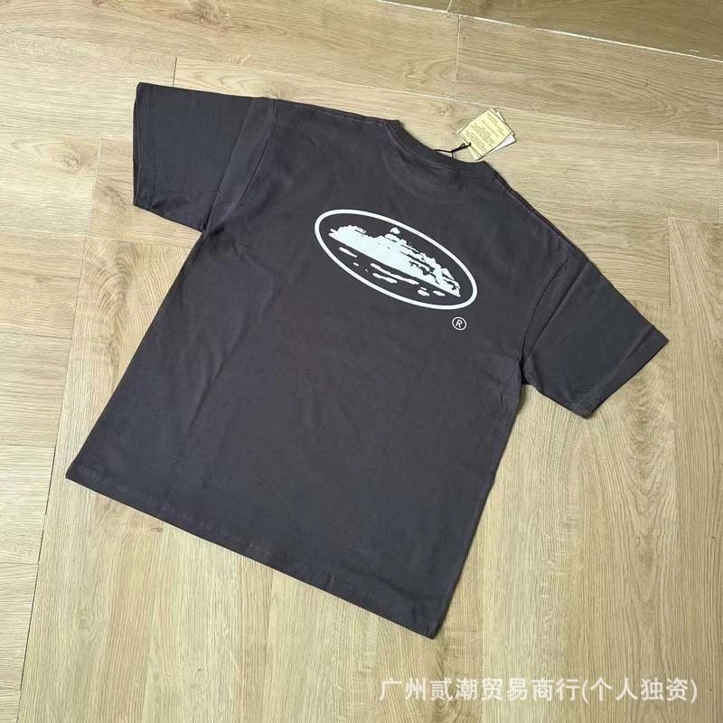 Design Oval Ship Graphic Black T-Shirt - 4