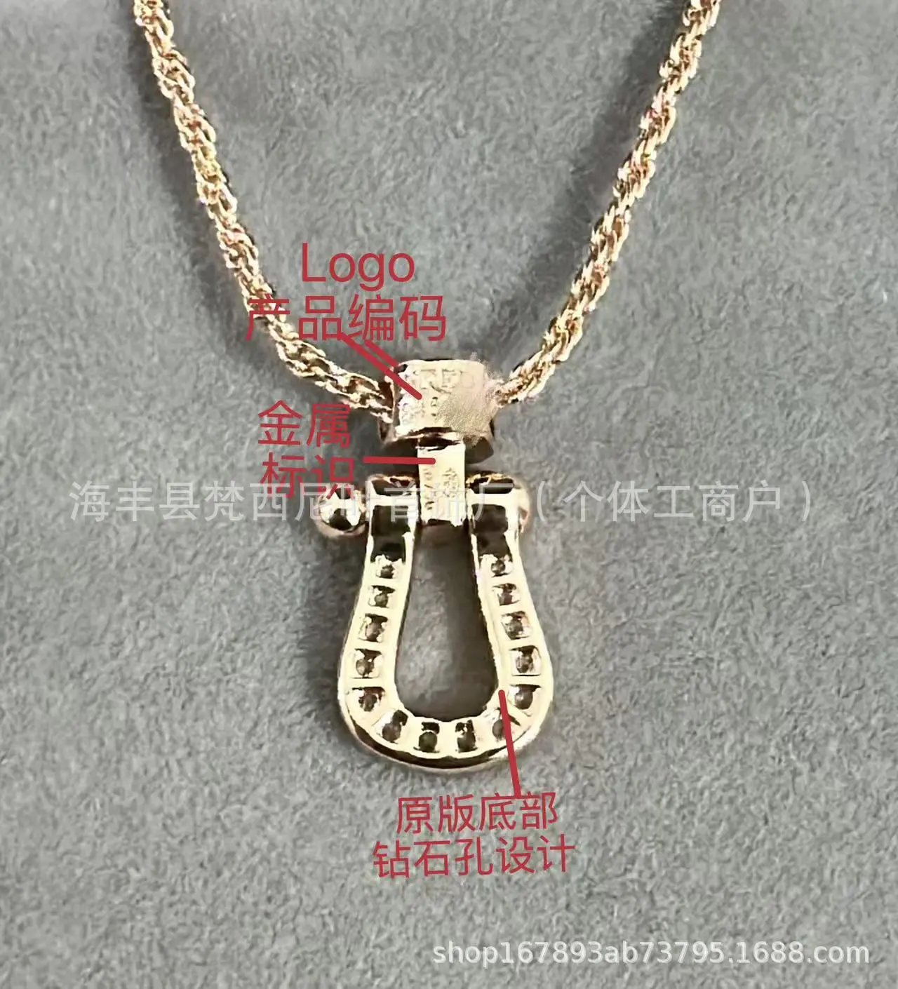 Design Silver-Tone Anchor Pendant Necklace with Cubic Zirconia Jewelry - 6