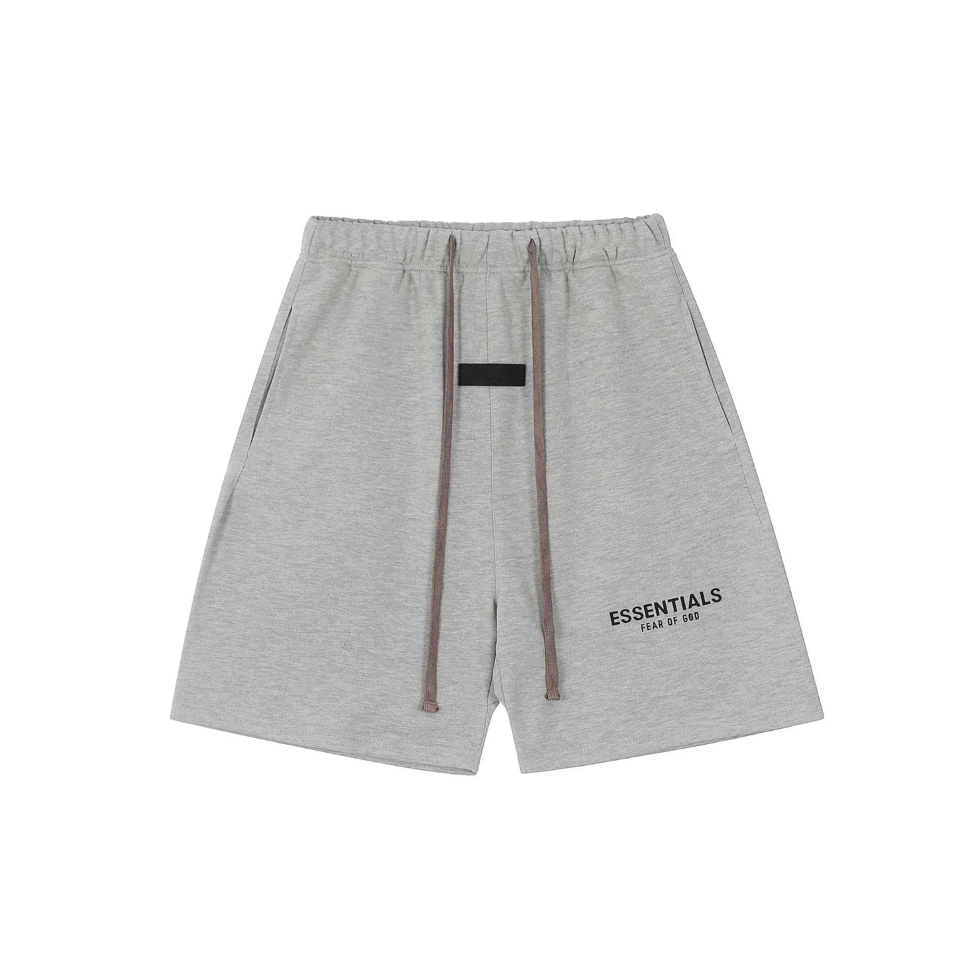 Fear of God Essentials Black Logo T-Shirt and Shorts Set - 22
