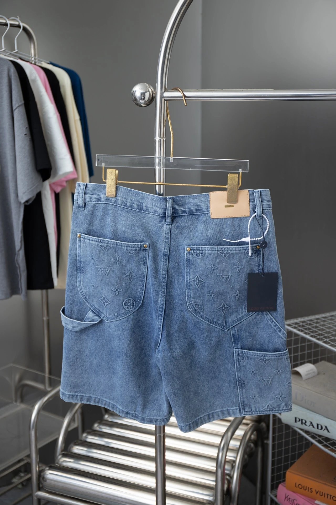 Louis Vuitton Monogram Denim Jacket Blue - 17