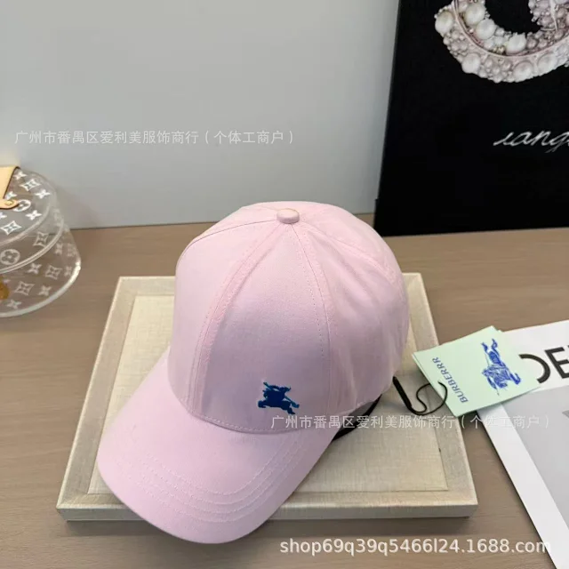 Burberry Hats Embroidered Equestrian Knight Baseball Cap product detail image 13