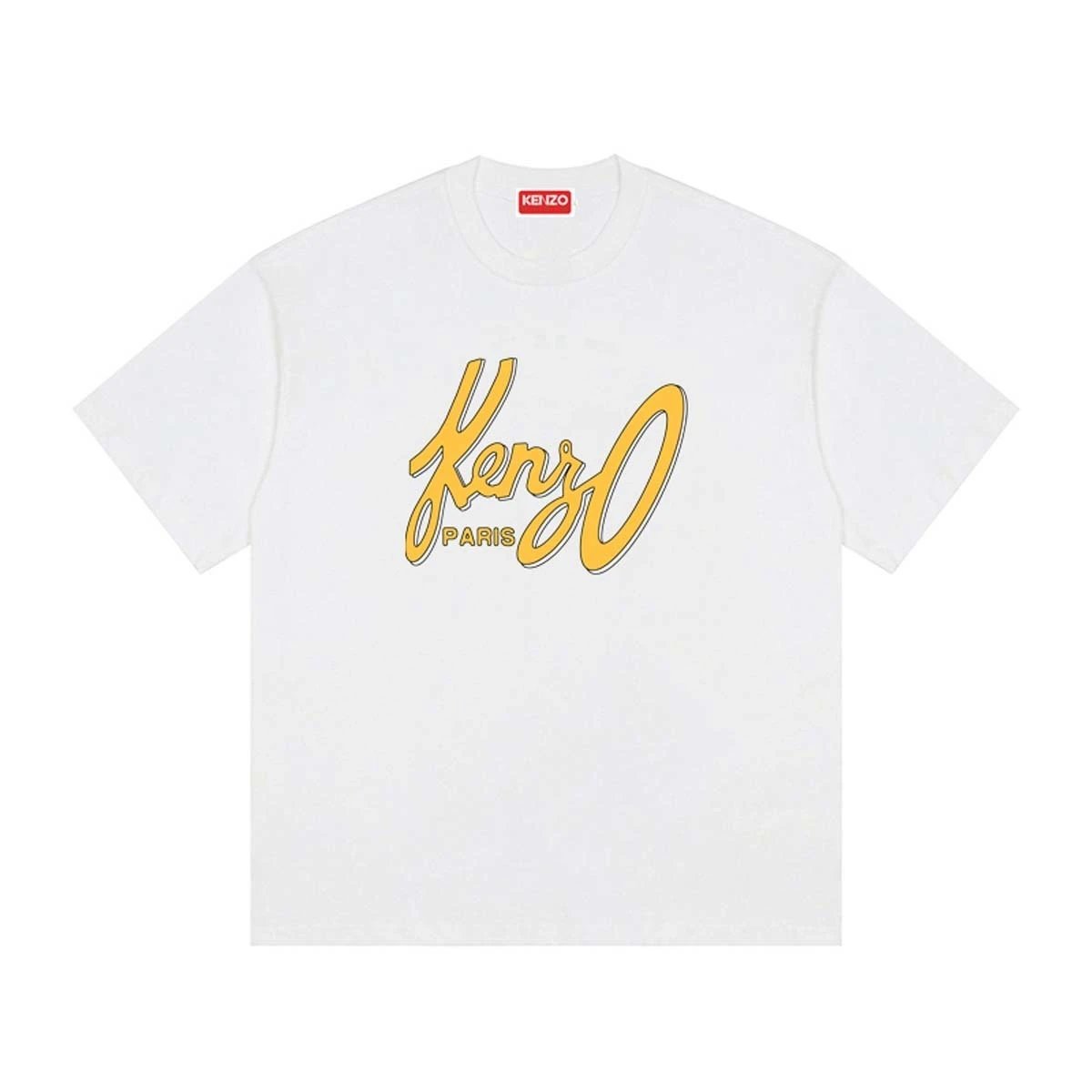 Kenzo Interlocking Rings White T-Shirt - 14