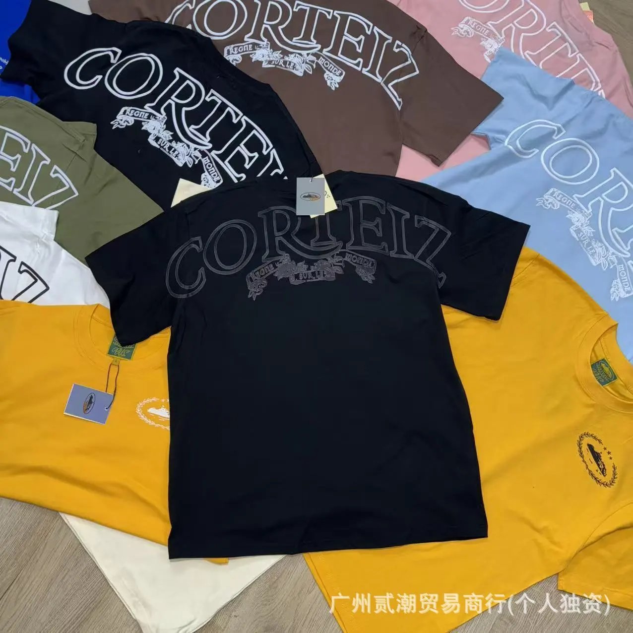 Corteiz Arch Logo Royal Blue T-Shirt - 7