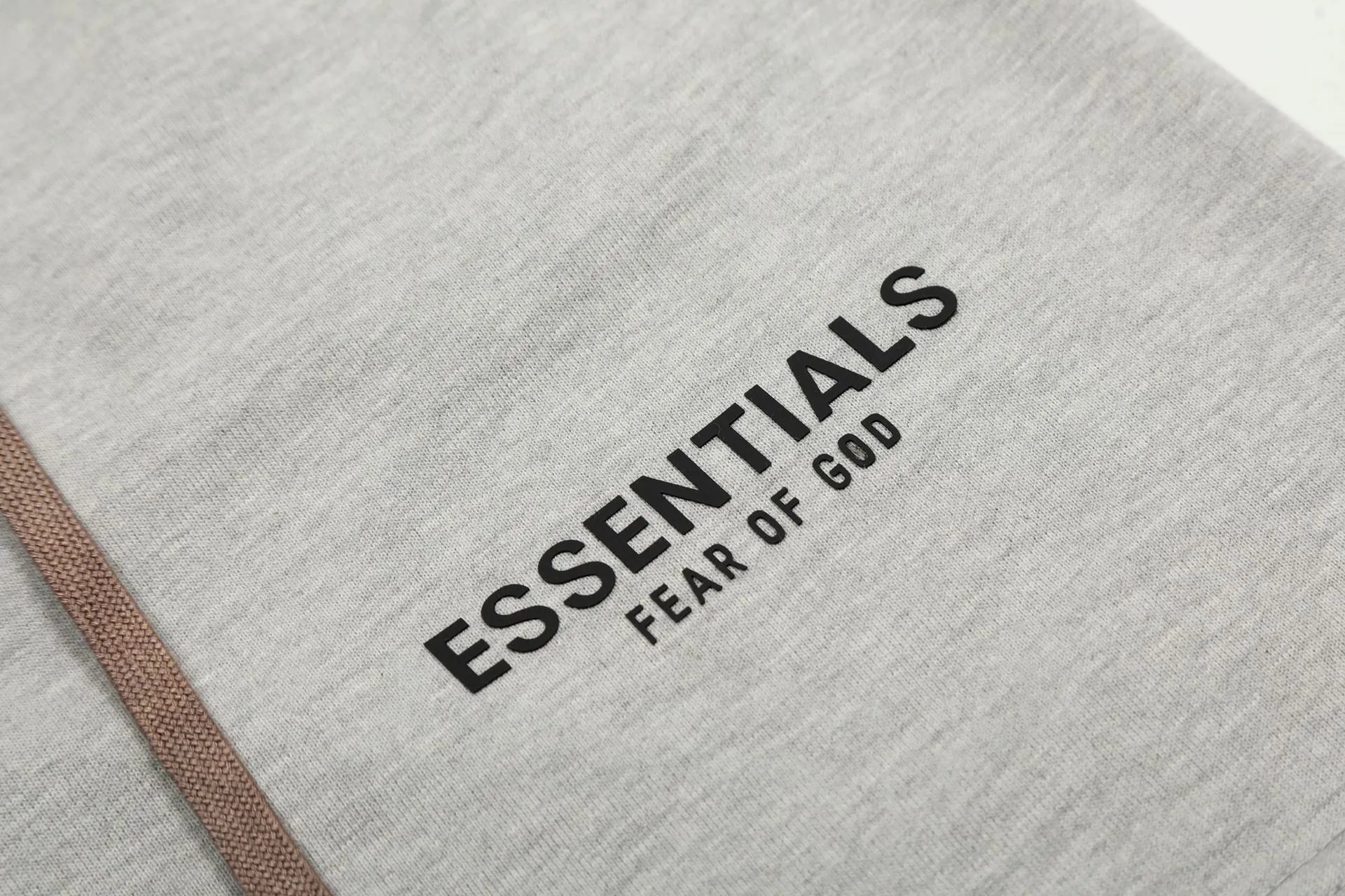 Fear of God Essentials Black Logo T-Shirt and Shorts Set - 34