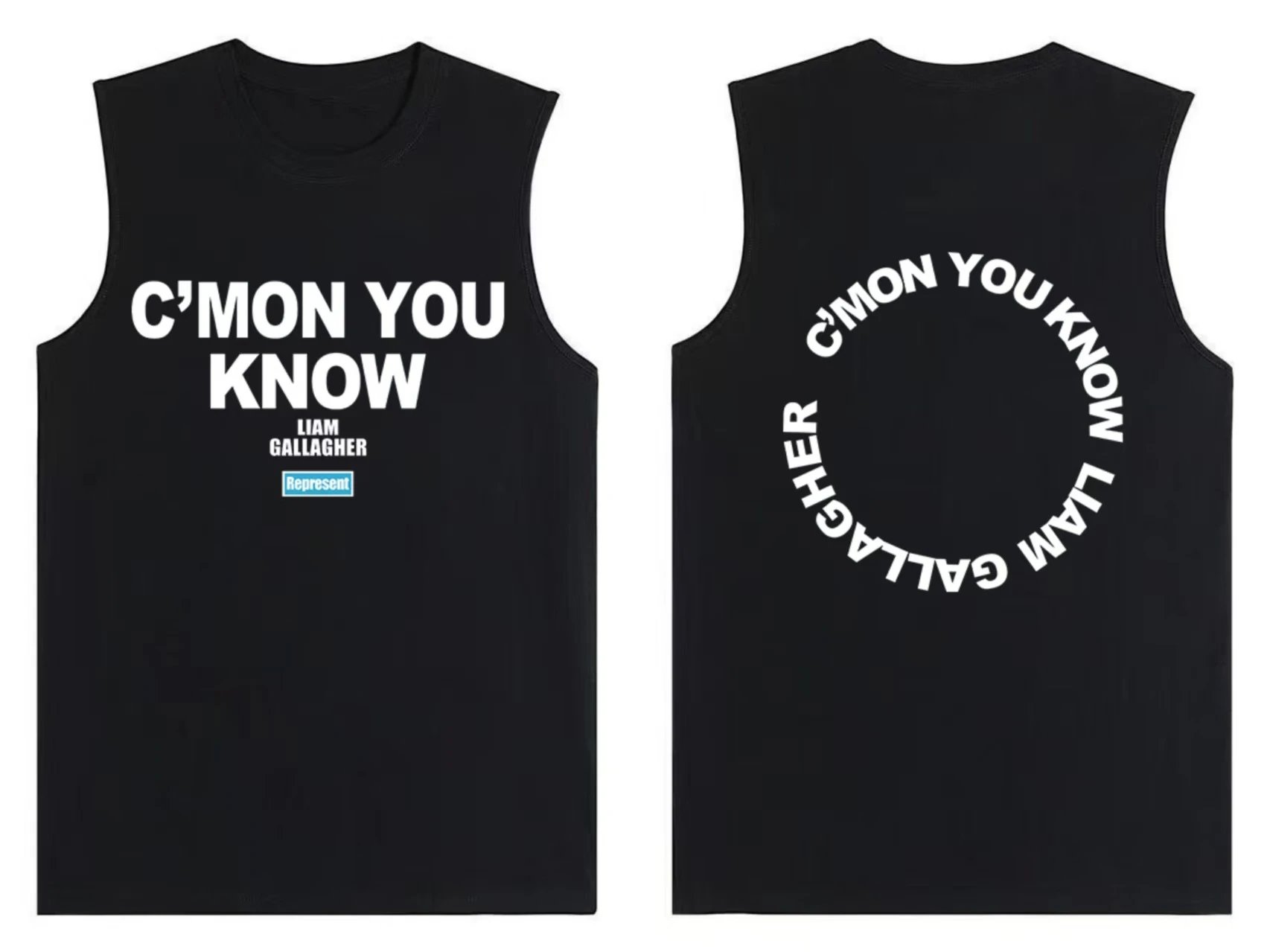 Represent Home Of The Champions Olive Green Vest-Top - 4