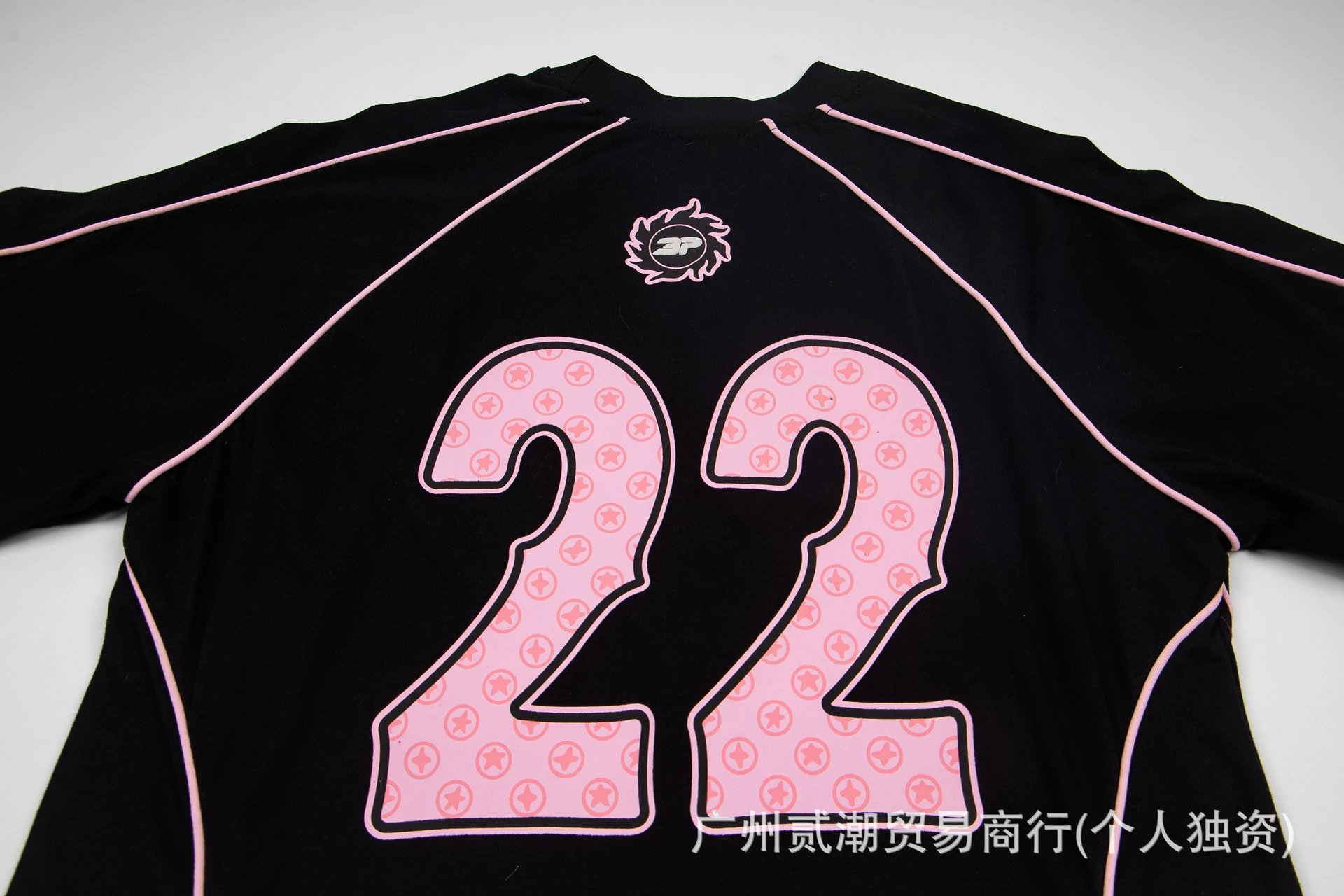 Design 3F x Baker Mayfield Jersey Black White Number 22 Football Jersey - 10