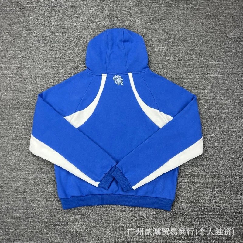 Design Color-Block Hoodie Gray / Black - 17