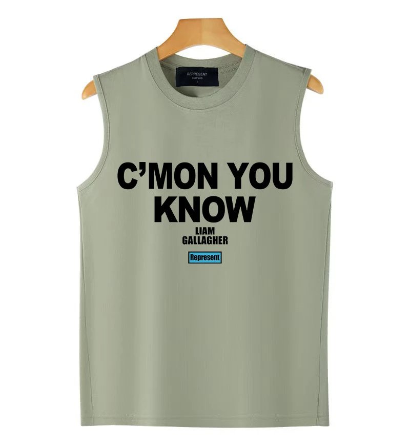 Represent Home Of The Champions Olive Green Vest-Top - 8