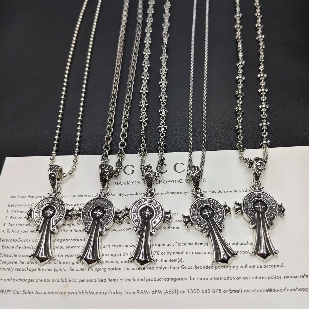 Silver Cross Pendant