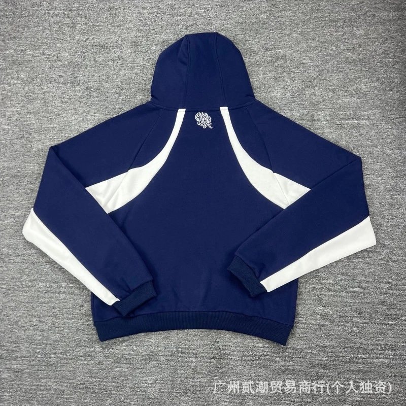 Design Color-Block Hoodie Gray / Black - 27