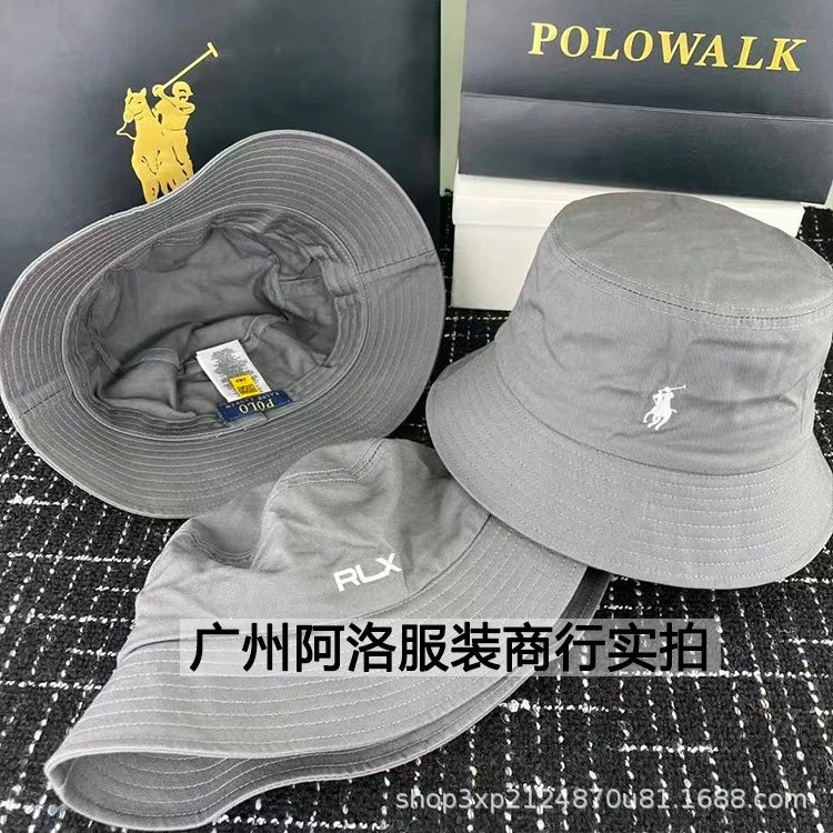 Polo Ralph Lauren Bucket Hat Gray Accessories - 13