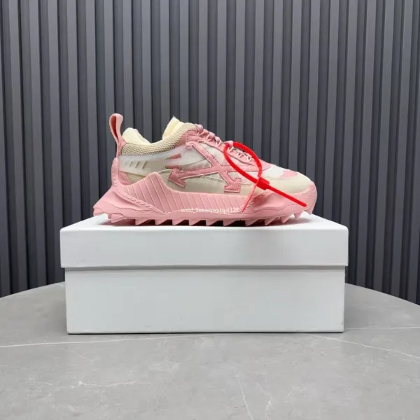 Off-White Off-White™ Industrial Pink Sneakers Chunky Sneakers - 1
