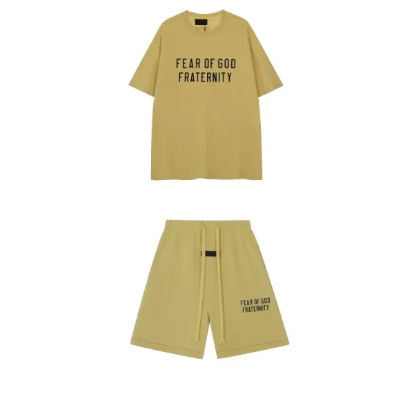 Fear of God Fraternity Gray T-Shirt - 8