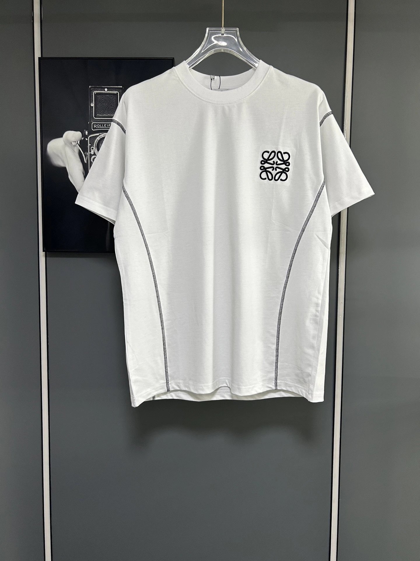 Gucci Horsebit Logo Print White T-Shirt - 6