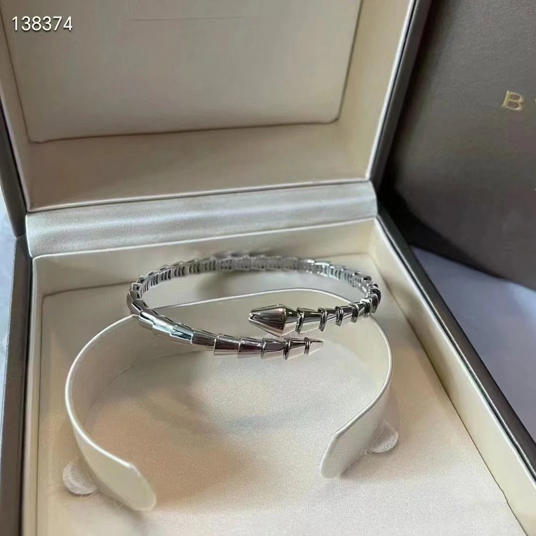 Bvlgari Serpenti Viper Bracelet Gold and Silver Jewelry - 5