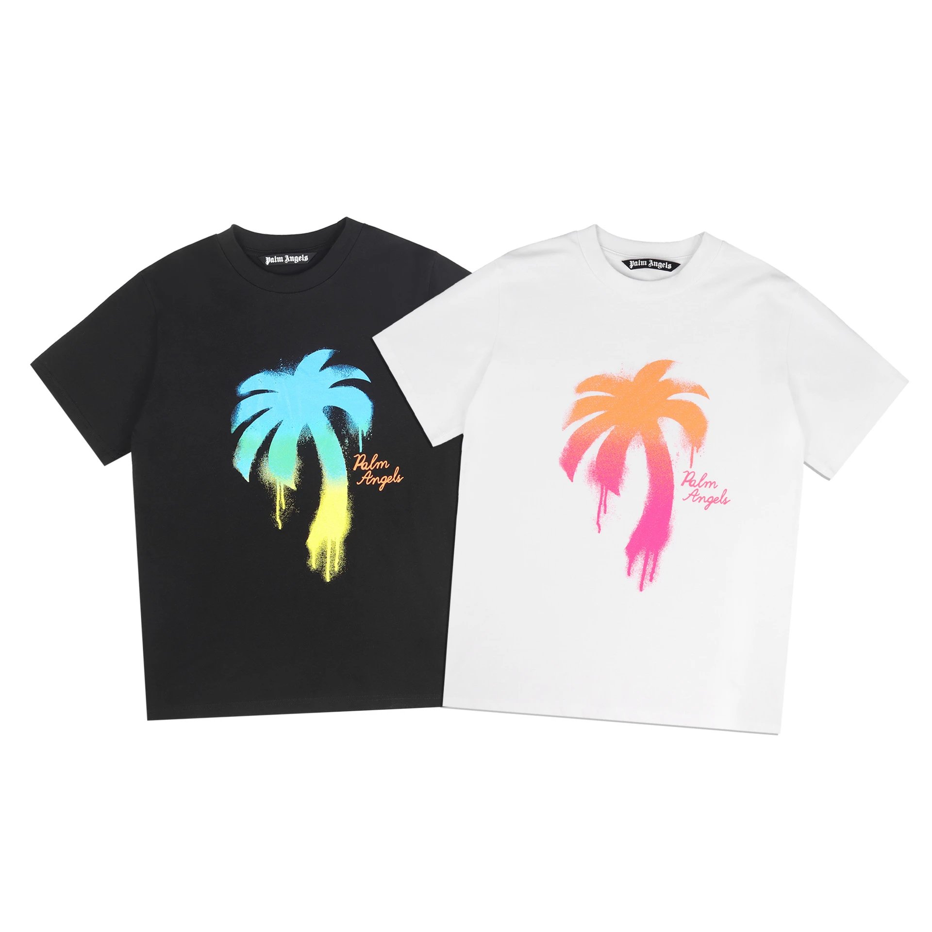 Palm Angels Palm Tree Graphic T-Shirt White - 41