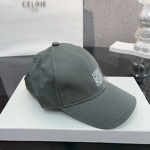 Loewe Hats Embroidered Anagram Baseball Cap product detail image 15