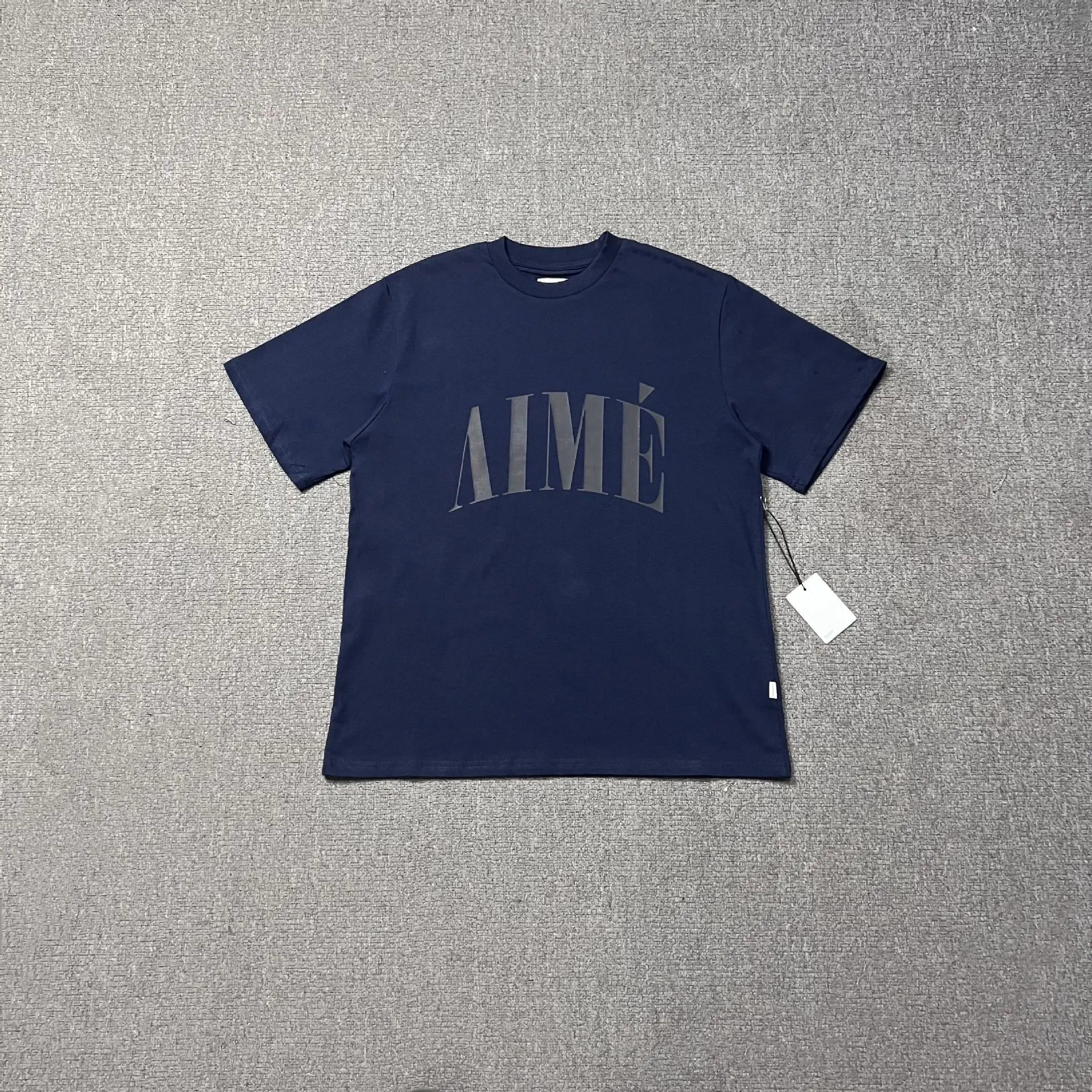 Aimé Leon Dore Apple Logo T-Shirt Black and White - 3