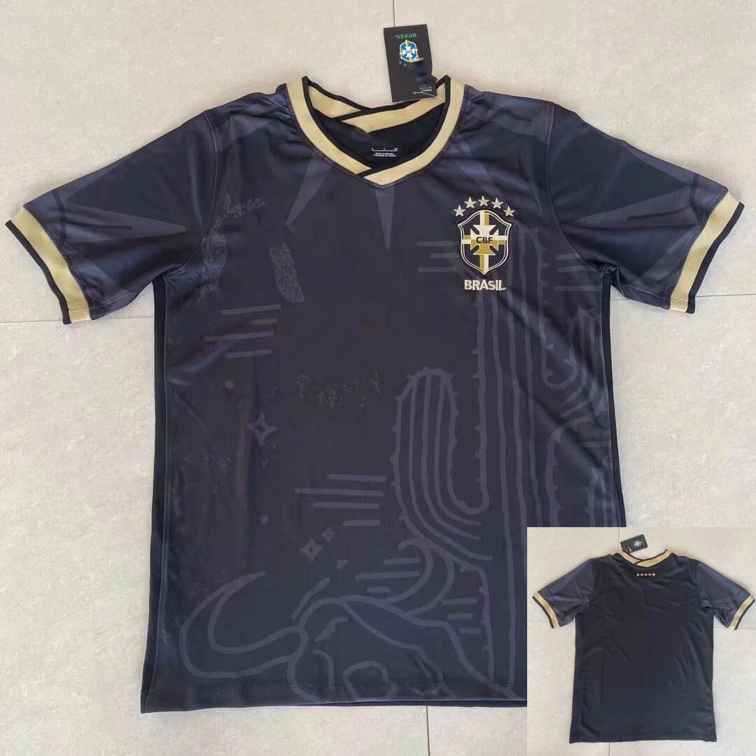 Design Spain National Team Away Jersey Light Blue Patterned Football Jersey - 2