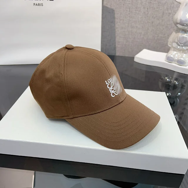 Loewe Hats Embroidered Anagram Baseball Cap product detail image 7