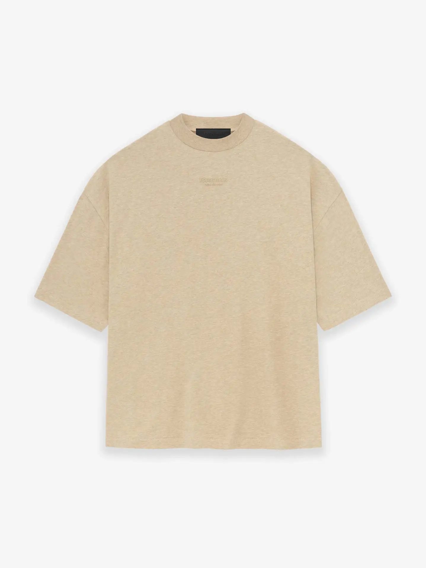 Fear of God Essentials Logo T-Shirt Beige T-Shirt - 14