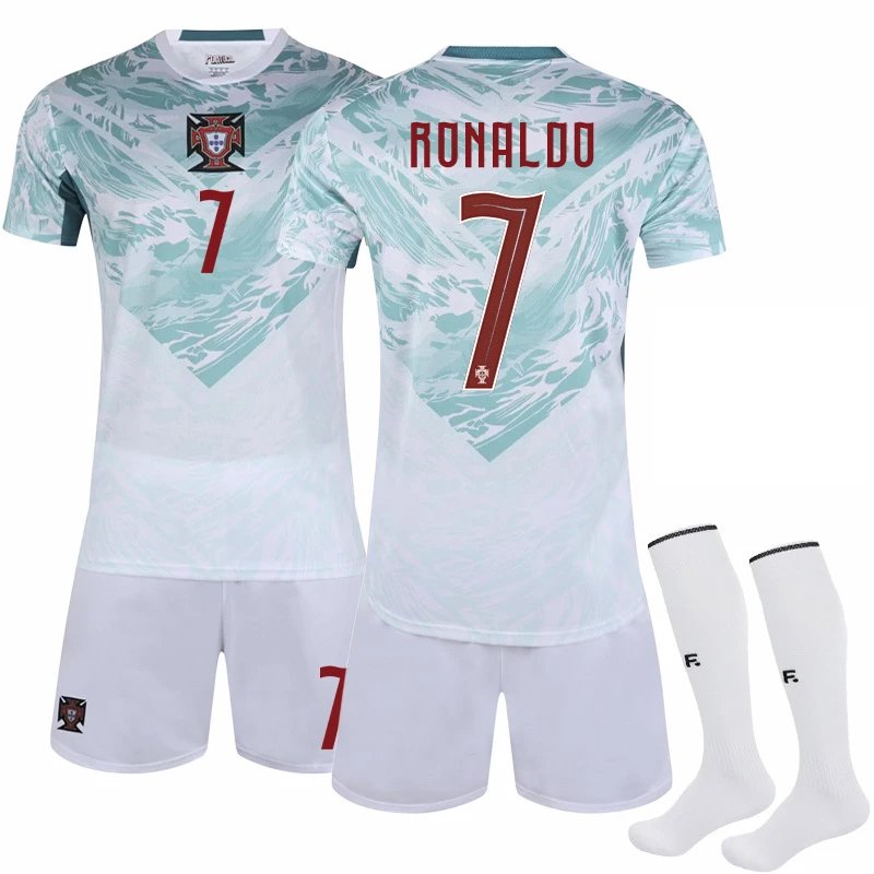 Portugal National Team João Félix #11 Away Jersey White - 3