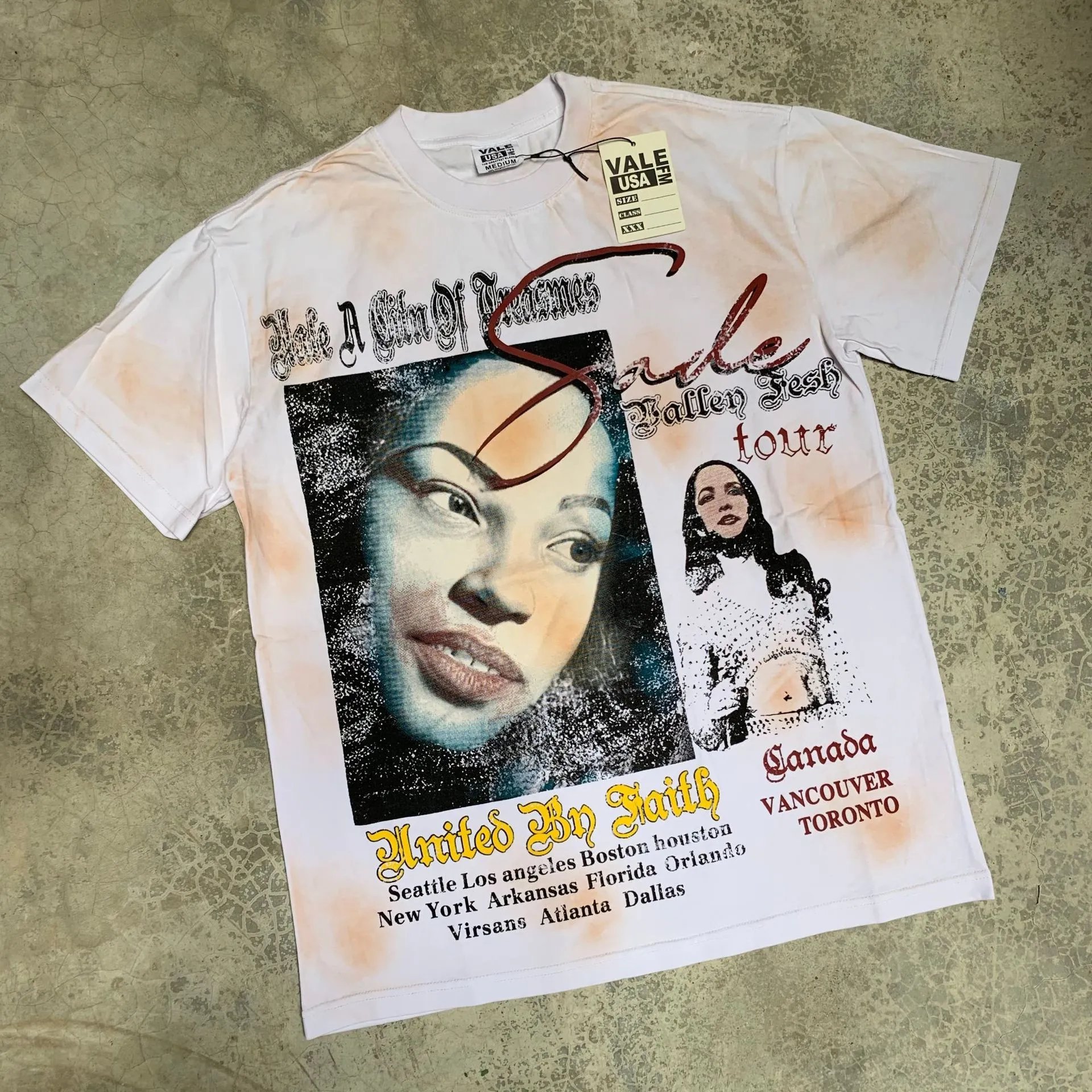 Design Vale Sports Division Valley Dream Magazine Peace T-Shirt Multicolor T-Shirts - 8