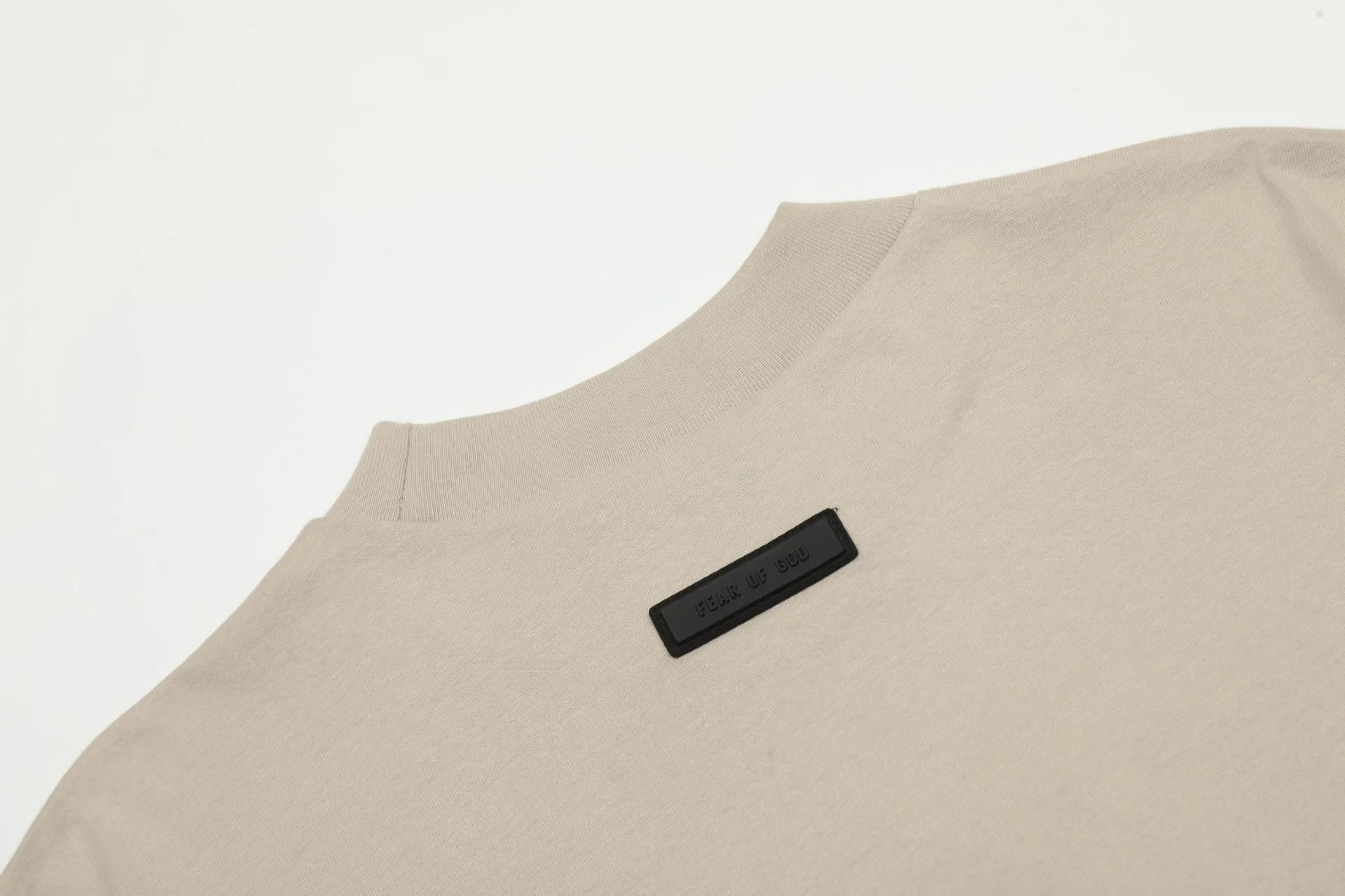 Fear of God Essentials Logo T-Shirt Beige T-Shirt - 31