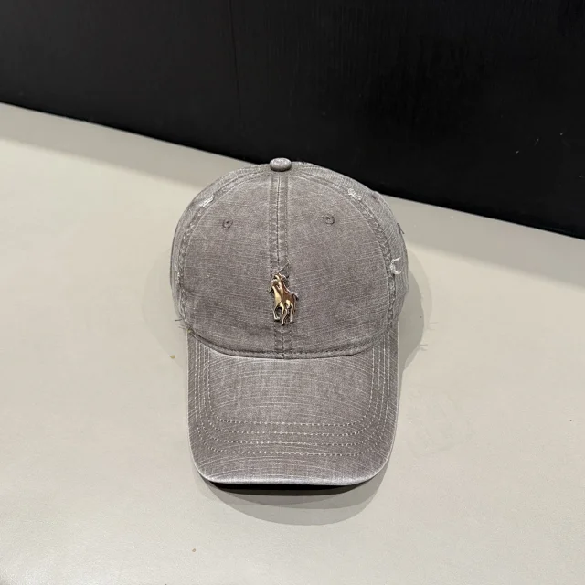 Miu Hats Distressed Logo Baseball Cap product detail image 8