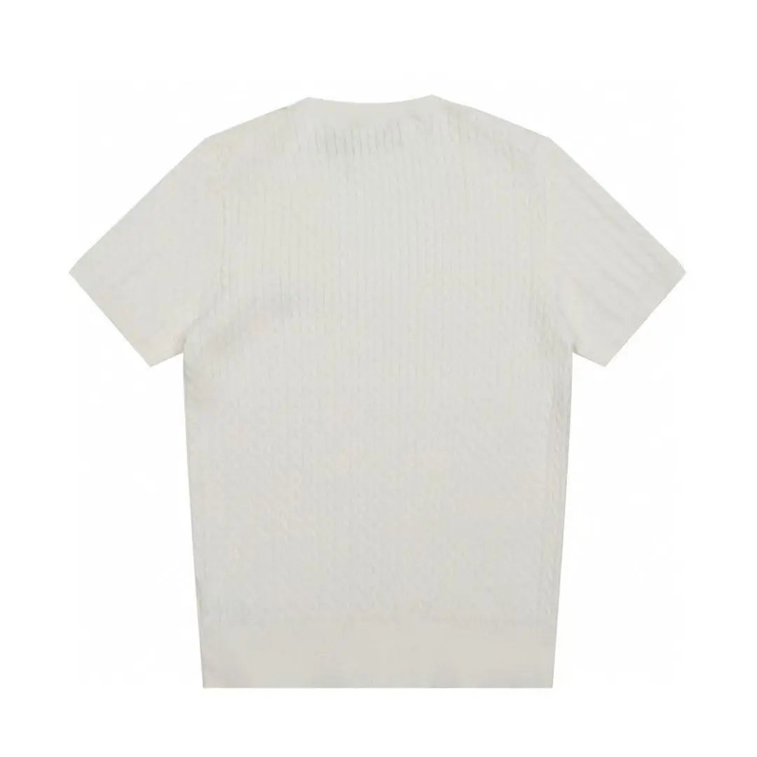 Polo Ralph Lauren Cable Knit V-Neck Sweater Light Blue - 5
