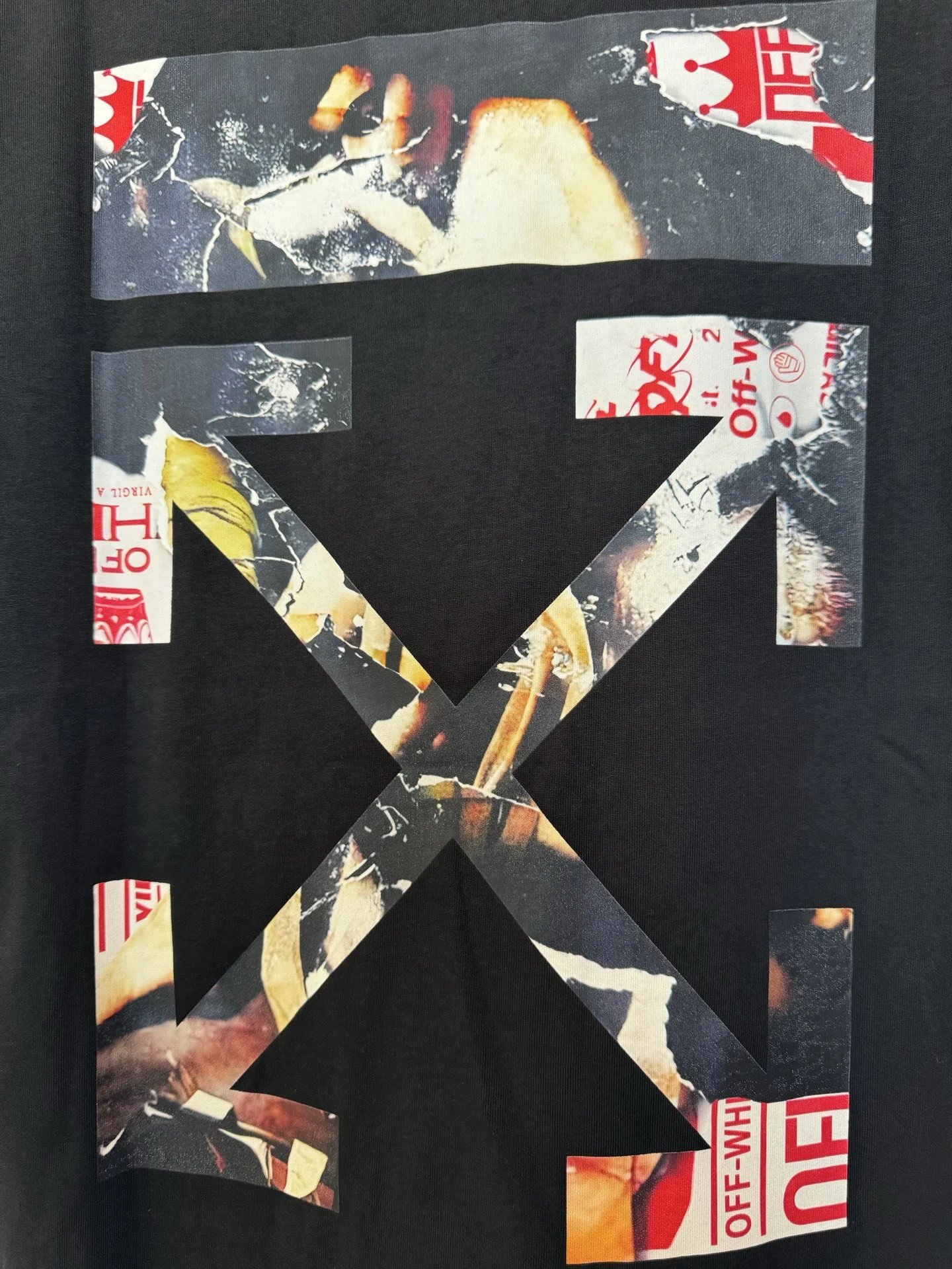 Off-White Arrow Print T-Shirt Black - 14