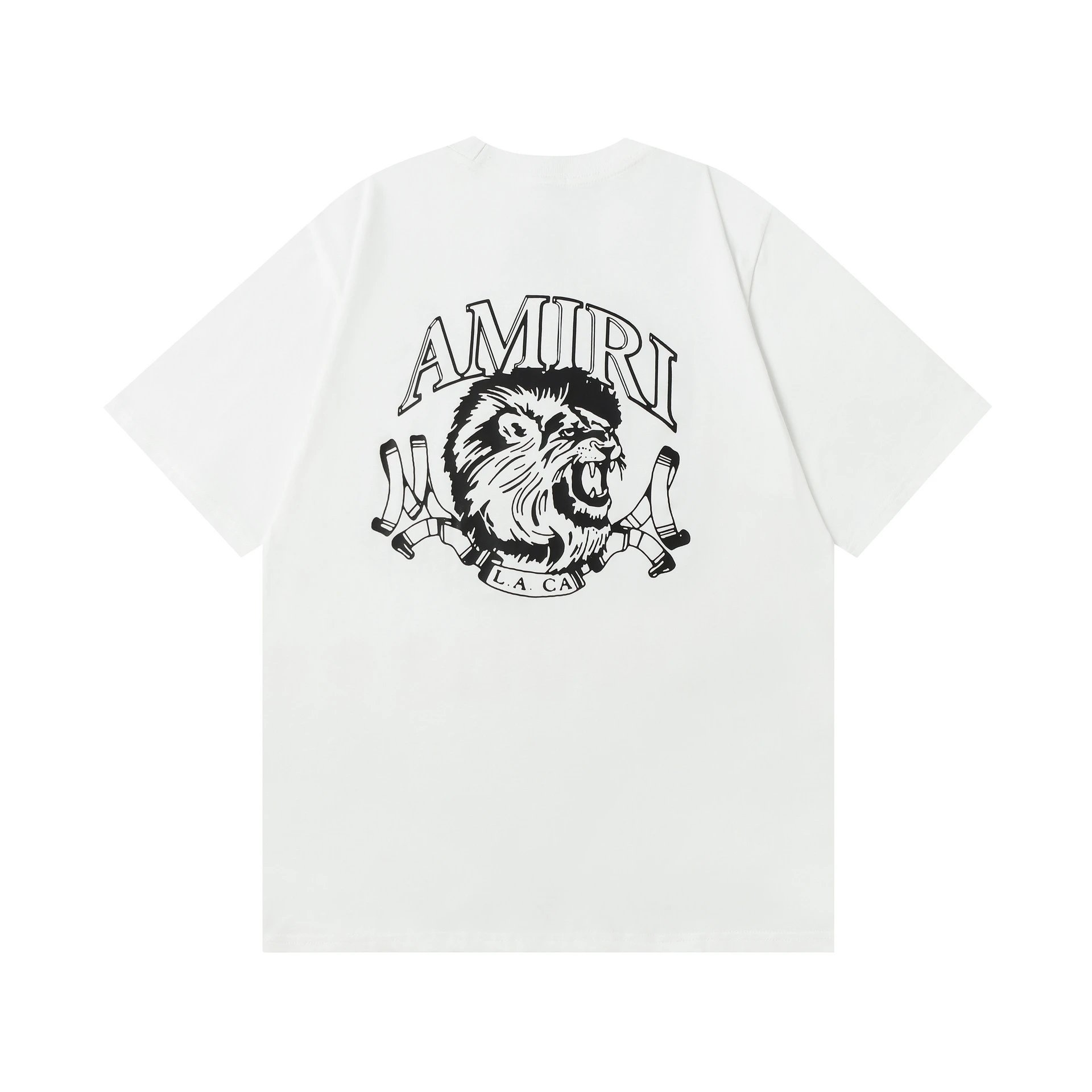 Amiri Hollywood Sign Graphic T-Shirt Black - 7