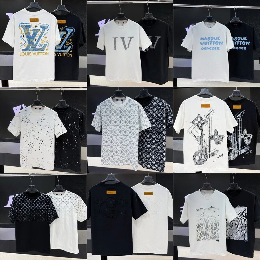 Louis Vuitton Monogram Embroidered White T-Shirt - 2