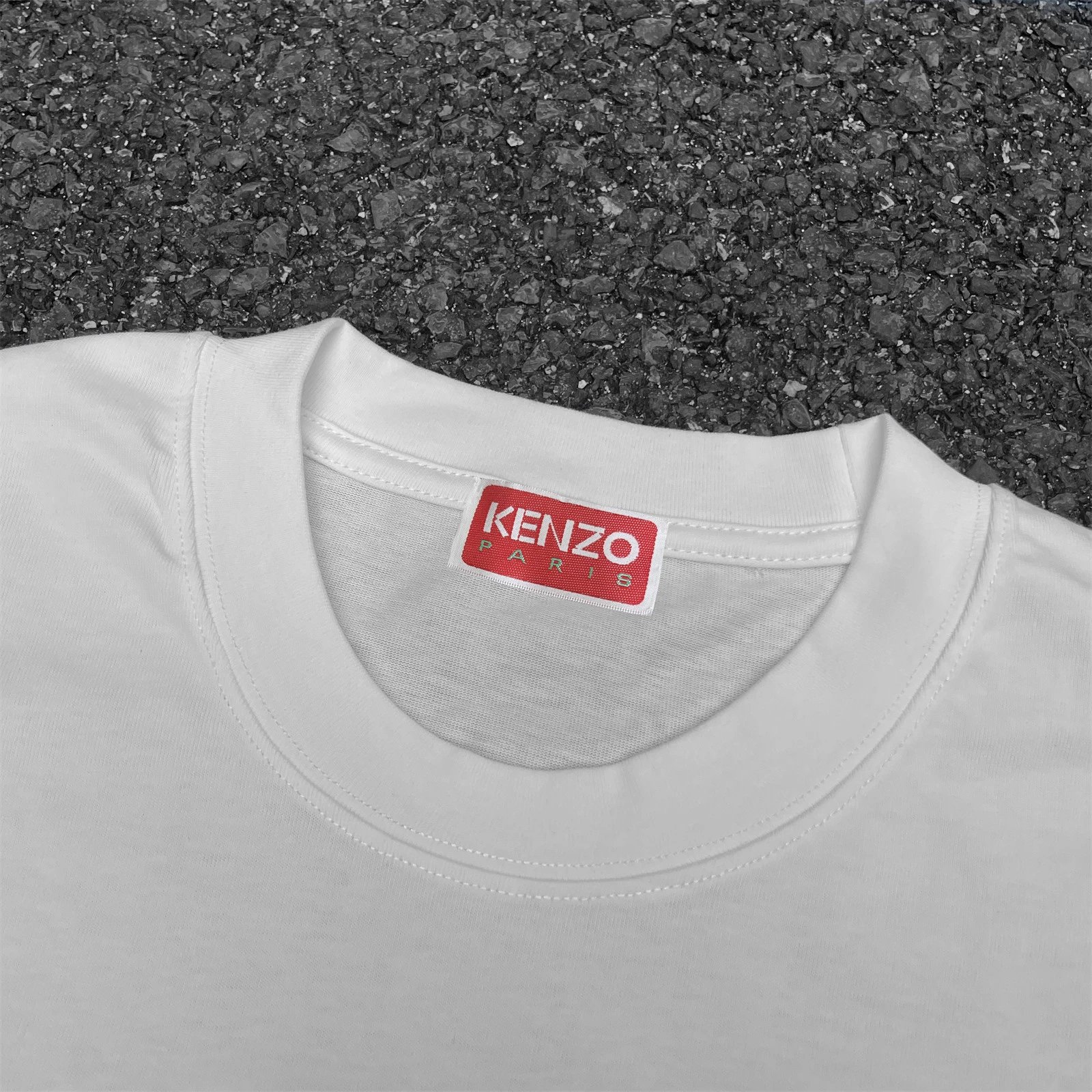 Kenzo Interlocking Rings White T-Shirt - 18