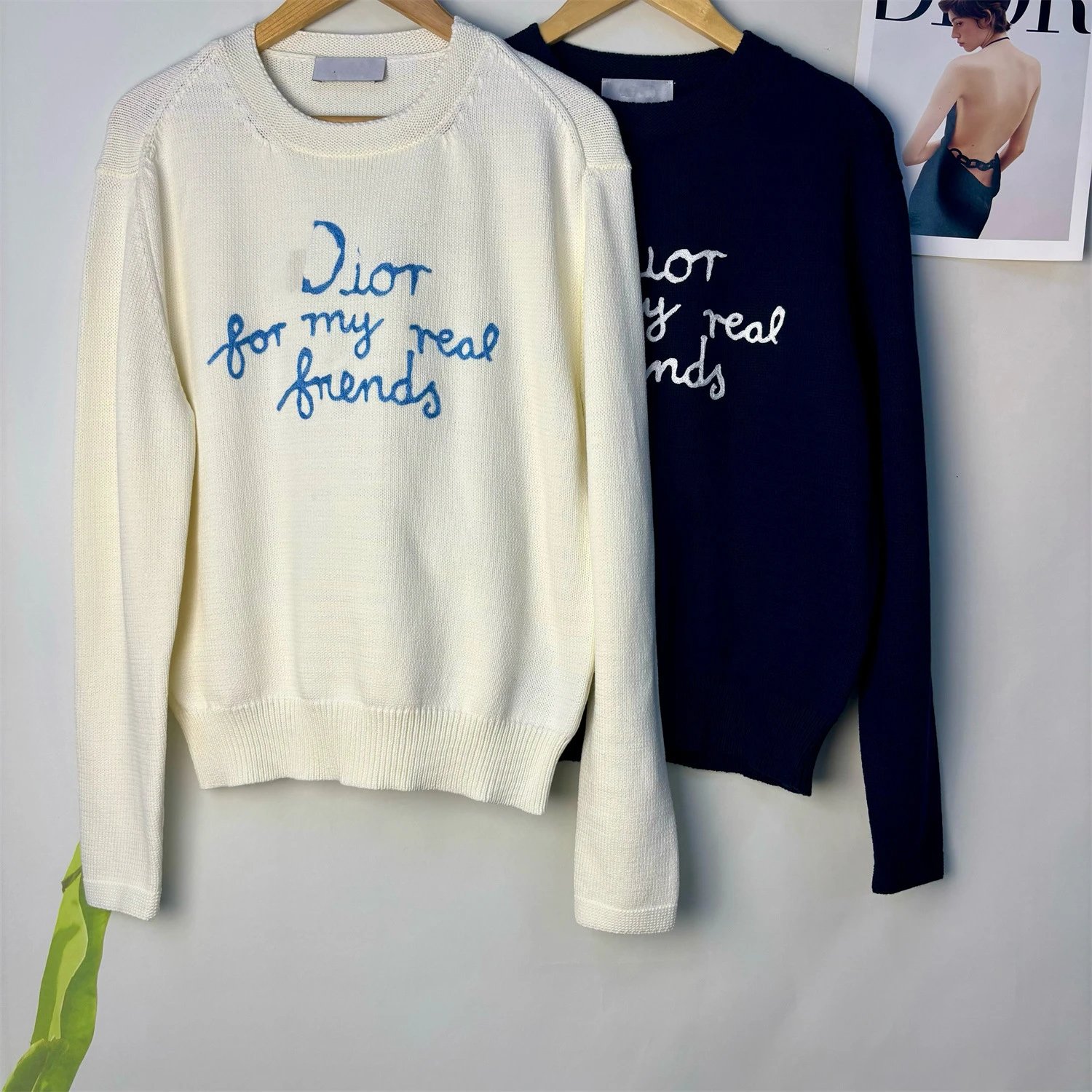 Dior Embroidered Swe