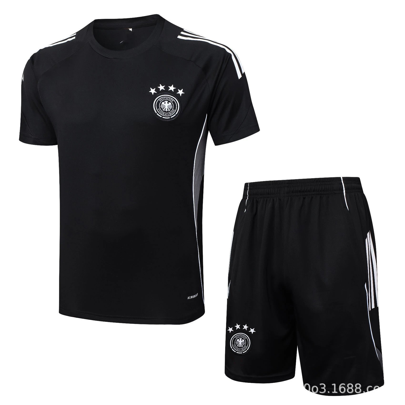 Juventus Training Set White / Black Sporty Activewear - 3