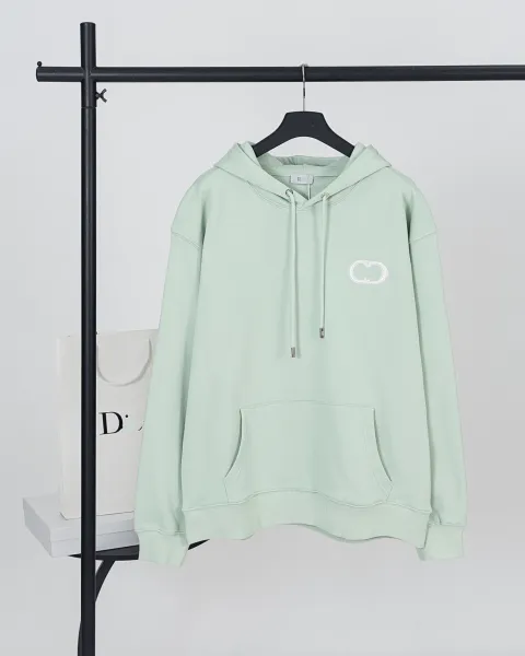 Design Minimalist Apple Logo Hoodie Gray - 11