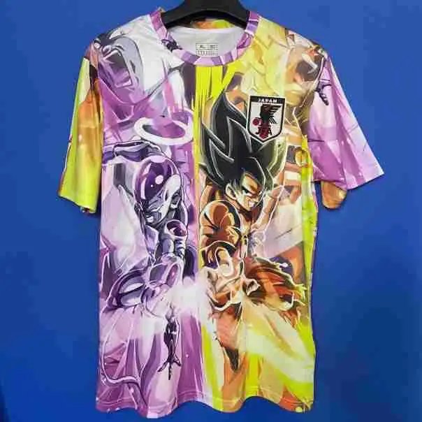 Dragon Ball Z x Japan Football Association Graphic Print T-Shirt Multicolor - 1