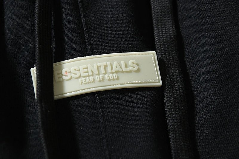 Fear of God Essentials 1977 Black Sweat Shorts - 32