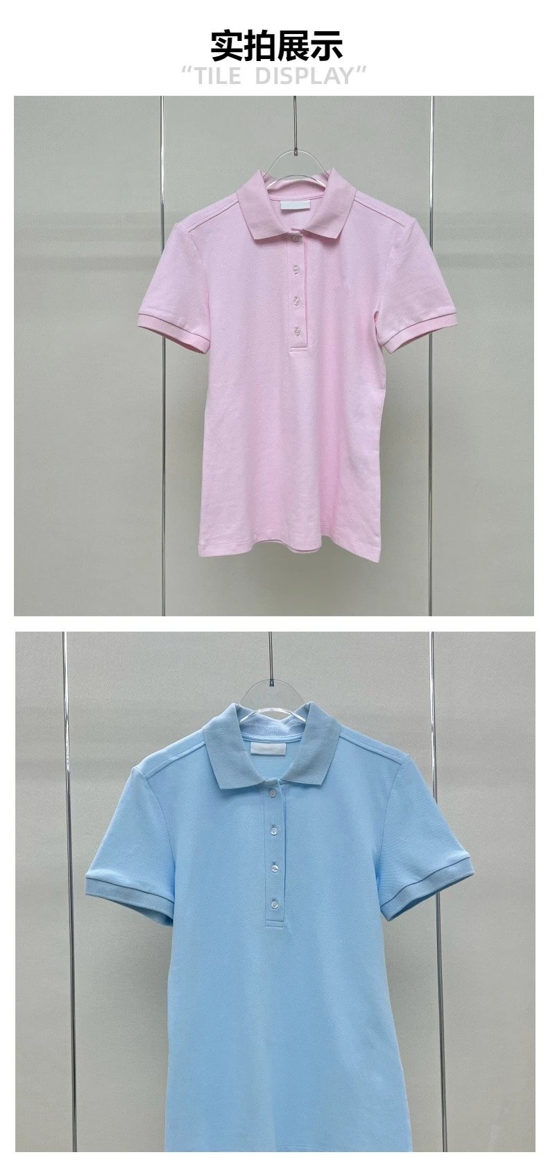 Design Classic Fit Orange Polo Shirt Tops Polo - 6