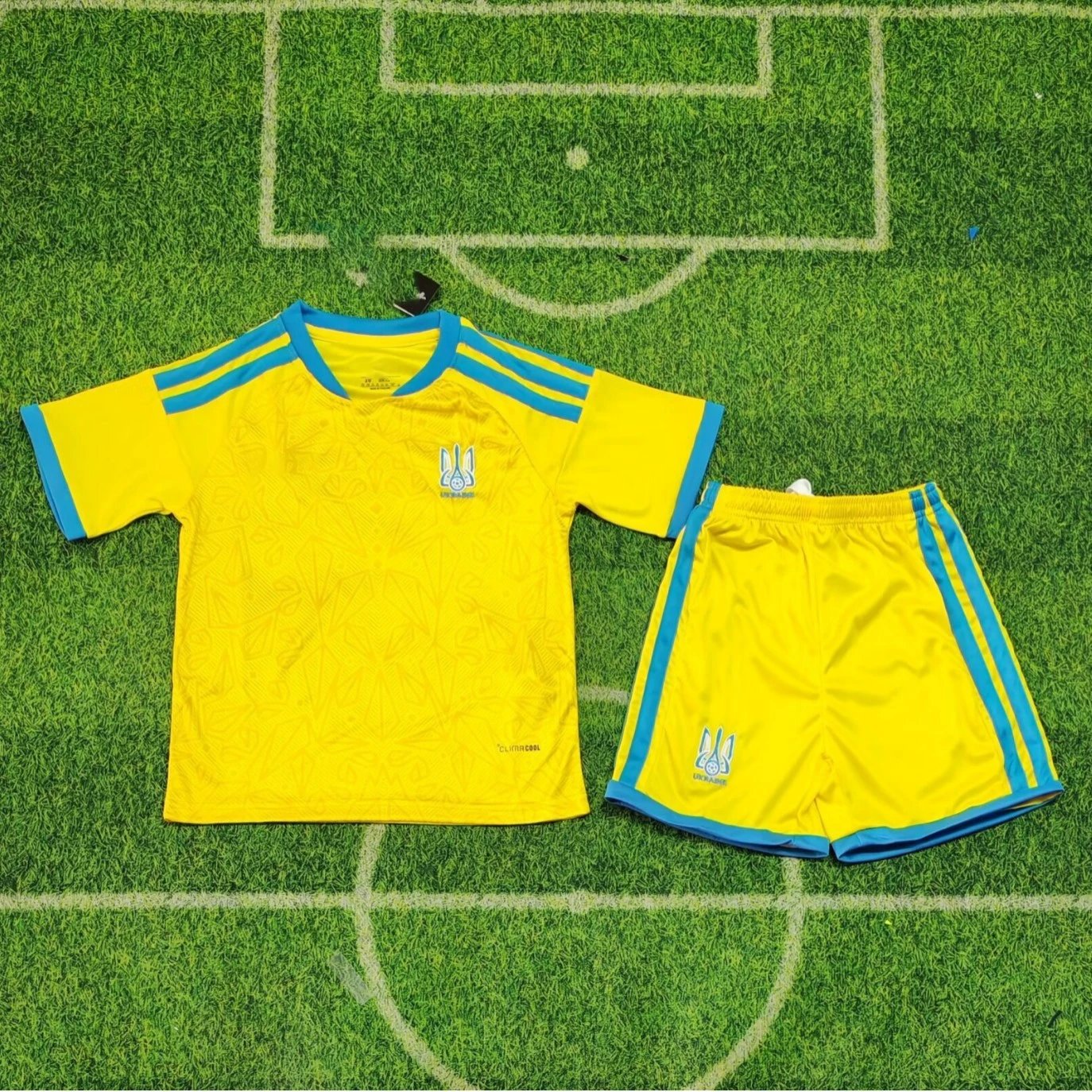 Real Madrid 1980s Retro Jersey and Shorts Set Blue and White - 6