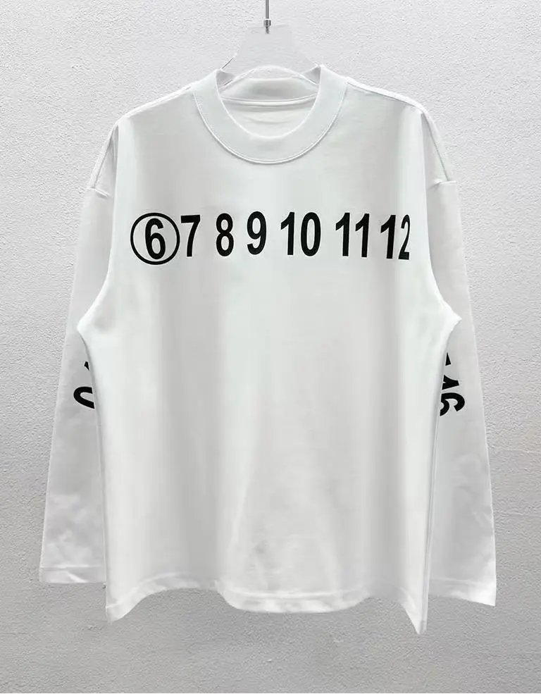 Alexander Wang Logo Long Sleeve T-Shirt Black - 10