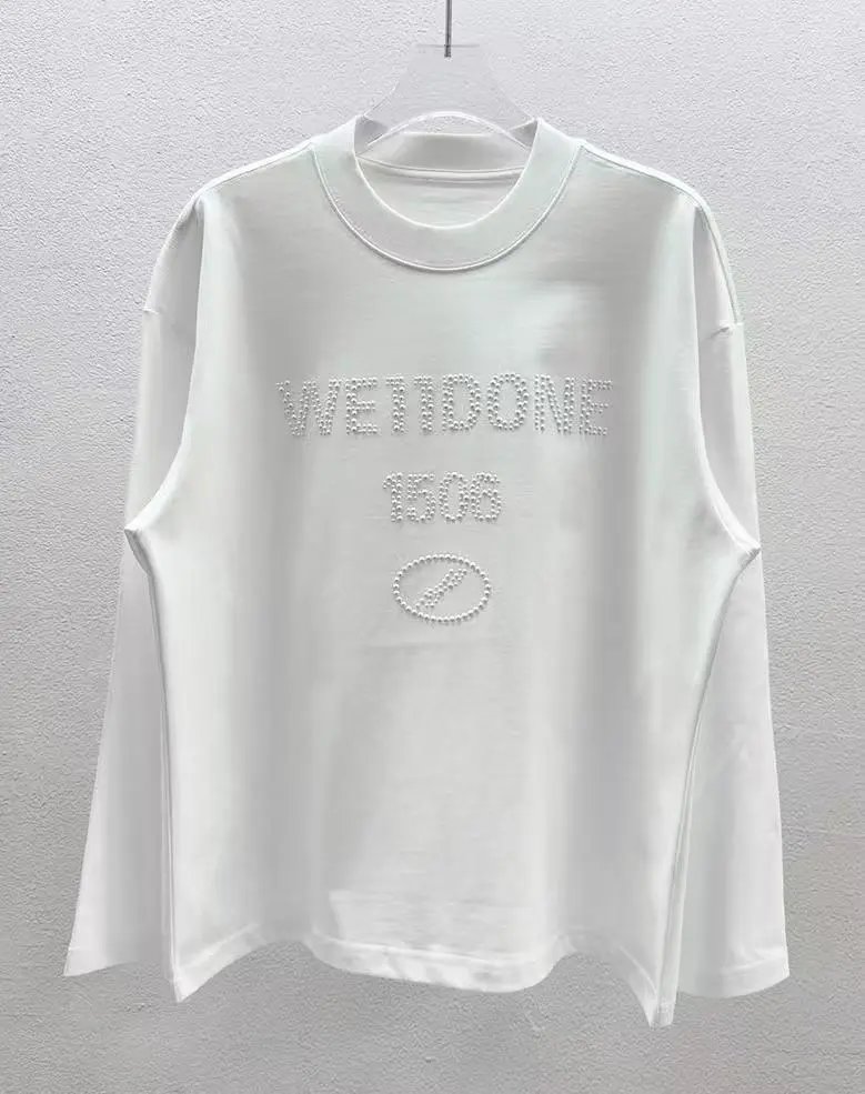 Alexander Wang Logo Long Sleeve T-Shirt Black - 13