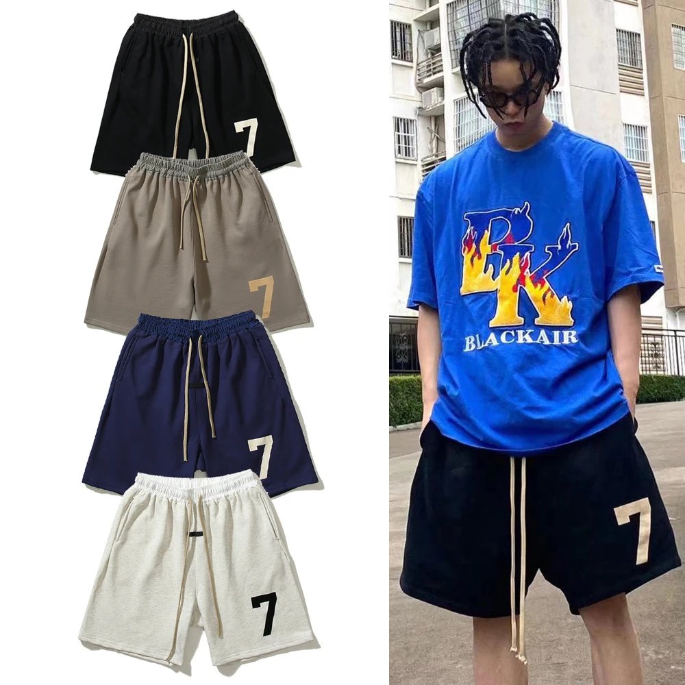 Design Number 7 Navy Sport Shorts - 3