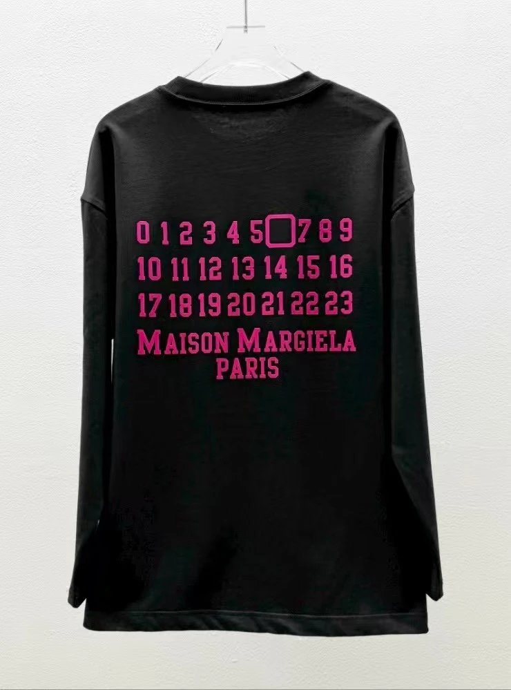 Alexander Wang Logo Long Sleeve T-Shirt Black - 48