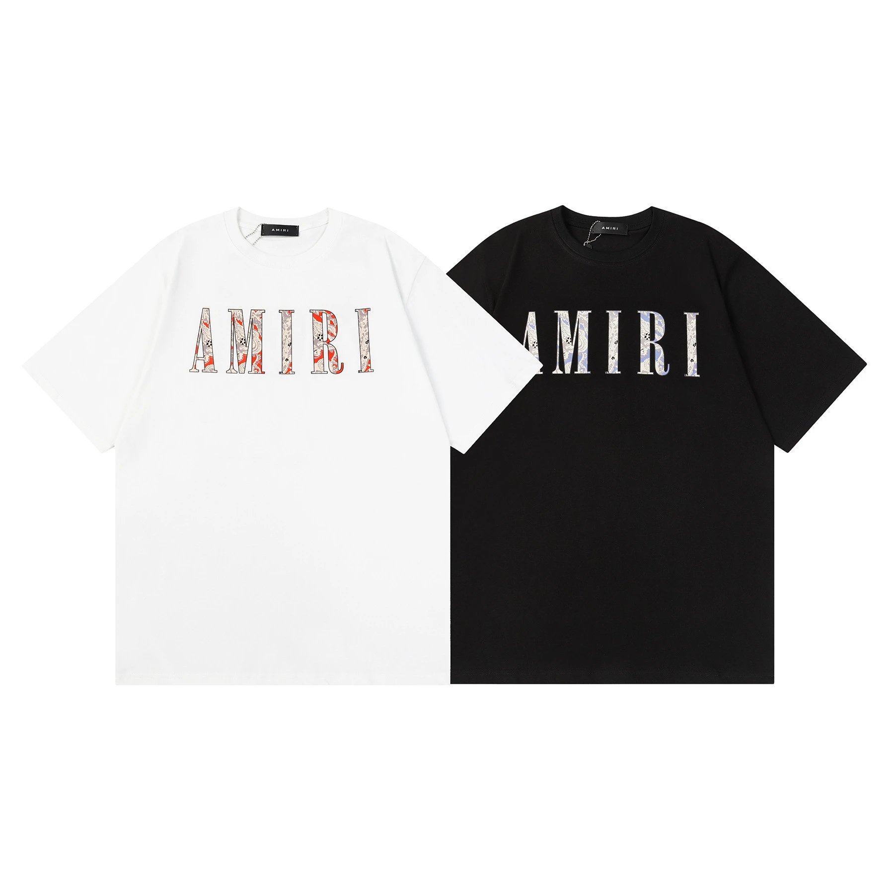 Amiri Hollywood Sign Graphic T-Shirt Black - 6