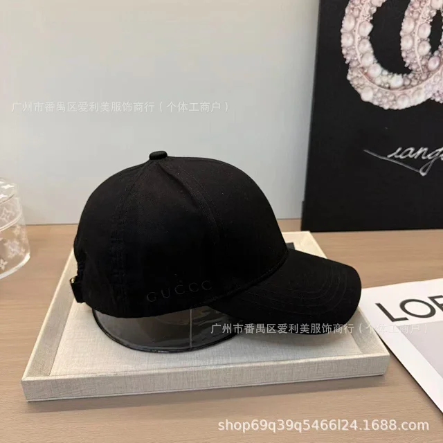 Gucci Hats Plain cotton baseball cap product detail image 19
